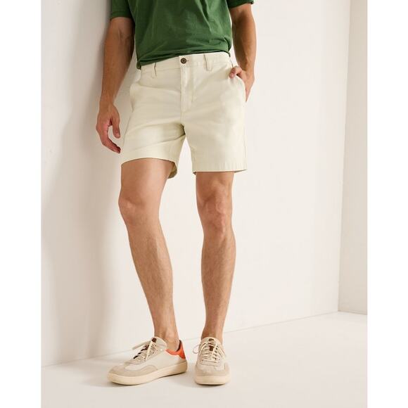 Tommy Bahama Men's Boracay Chino 7-Inch Shorts Bleached Sand sz 30 - Picture 1 of 7
